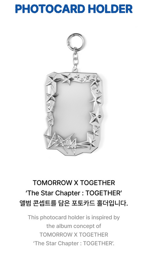 TXT - The Star Chapter : Together Official MD Photocard Holder