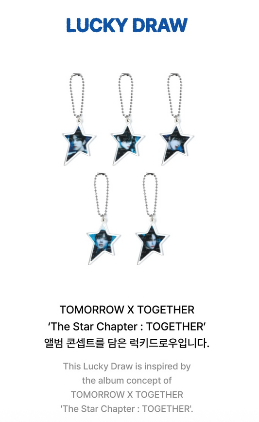 TXT - The Star Chapter : Together Official MD Lucky Draw