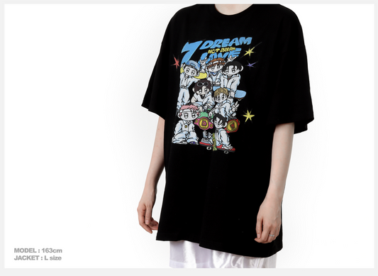 NCT DREAM - Time Riders Pop Up Official MD T-Shirt Illustration Ver