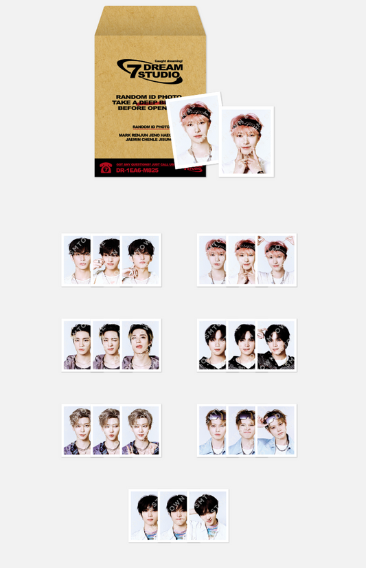 NCT DREAM - Time Riders Pop Up Official MD Random ID Photo Set
