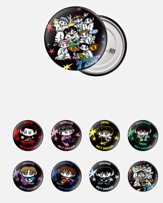 NCT DREAM - Time Riders Pop Up Official MD Random PIN Button