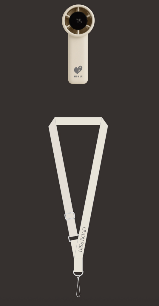 KISS OF LIFE - Kiss Road 1st World Tour in Seoul Encore Official MD Handheld Fan