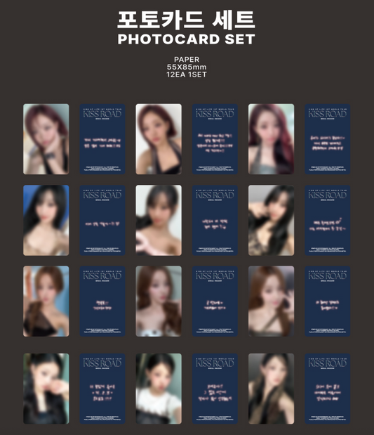 KISS OF LIFE - Kiss Road 1st World Tour in Seoul Encore Official MD Photocard Set
