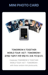 TXT - ACT : TOMORROW WORLD TOUR Official MD Mini Photo Card