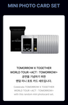 TXT - ACT : TOMORROW WORLD TOUR Official MD Mini Photo Card Set