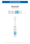 YOOK SUNG JAE - The Blue Journey 2025 Fancon Pop Up Store Official MD Keycap Keyring