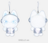 AESPA - SYNK : Aexis Line 2025 Live Tour Official MD Fanlight Doll Key Ring (Silver Ver)