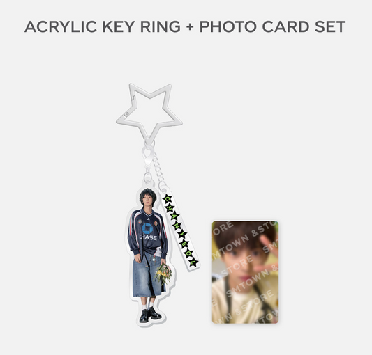 CHANYEOL - Upside Down 2nd Mini Album Official MD Acrylic Key Ring Set