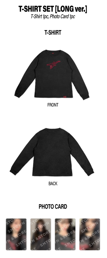 AESPA - Richman Pop Up Official MD T-Shirt Set Long Ver – Kpop Omo