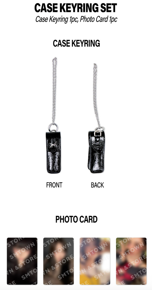 AESPA - Richman Pop Up Official MD Case Keyring Set