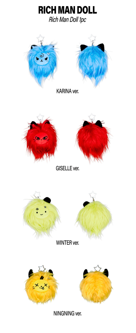 AESPA - Richman Pop Up Official MD Rich Man Doll – Kpop Omo