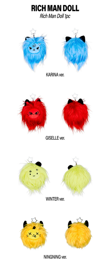 AESPA - Richman Pop Up Official MD Rich Man Doll – Kpop Omo