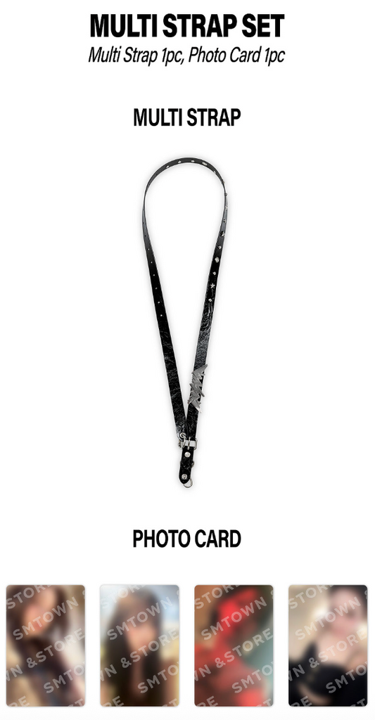 AESPA - Richman Pop Up Official MD Multi Strap Set