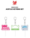 BABYMONSTER - BaeMon HOUSE Official MD Acrylic Keyring Set