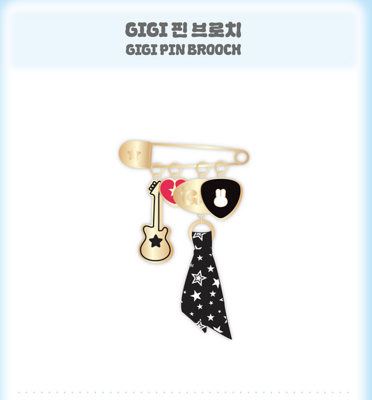 I-DLE YUQI - MOTIVATION OFFICIAL MD GIGI Pin Brooch