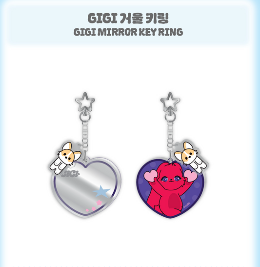 I-DLE YUQI - MOTIVATION OFFICIAL MD GIGI Mirror Keychain