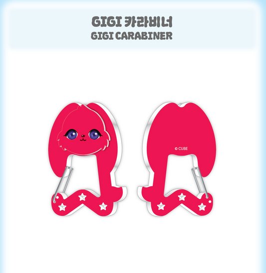 I-DLE YUQI - MOTIVATION OFFICIAL MD GIGI Carabiner