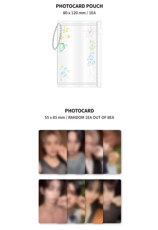 8TURN - Electric Heart Official MD Photocard Pouch