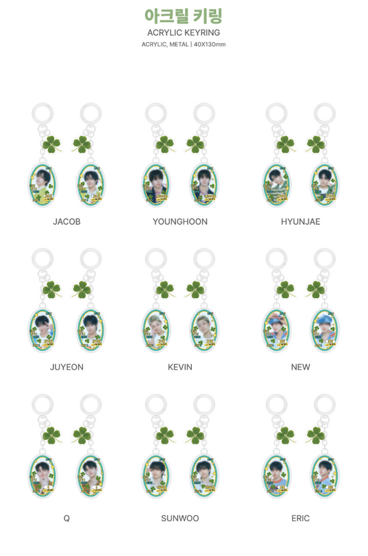 THE BOYZ - Lucky Little Things Official MD Acrylic Keyring