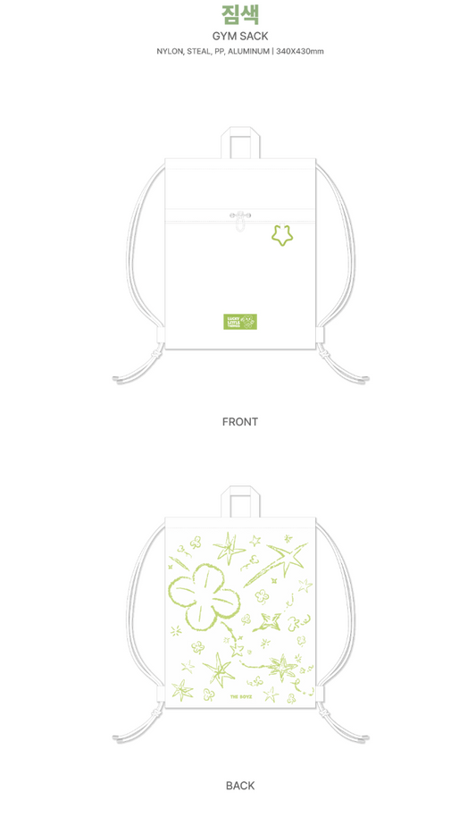 THE BOYZ - Lucky Little Things Official MD Gym Sack