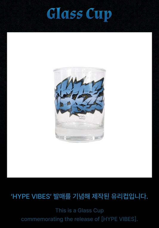 SEVENTEEN S.COUPS X MINGYU - Hype Vibes Official MD Glass Cup