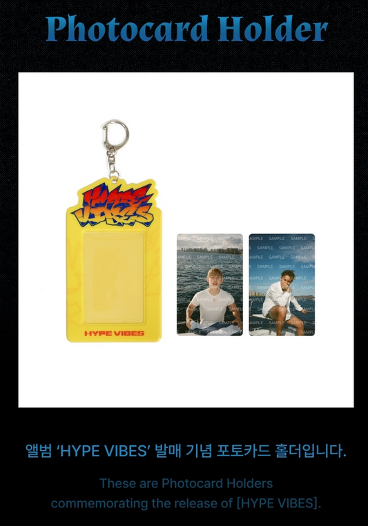 SEVENTEEN S.COUPS X MINGYU - Hype Vibes Official MD Photocard Holder