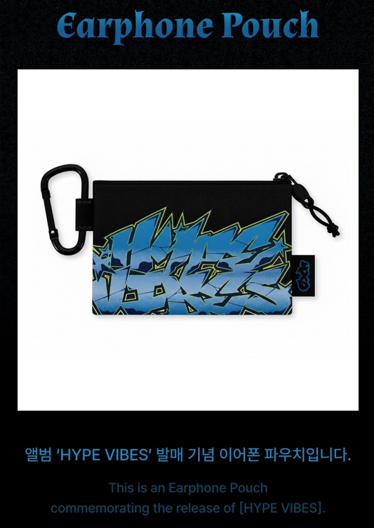 SEVENTEEN S.COUPS X MINGYU - Hype Vibes Official MD Earphone Pouch