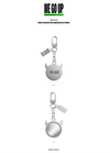 BABYMONSTER - We Go Up Official MD Mirror Keyring
