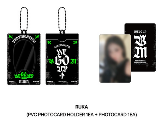 BABYMONSTER - We Go Up Official MD PVC Photocard Holder