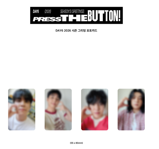 DAY6 - Press the Button 2026 Season’s Greetings