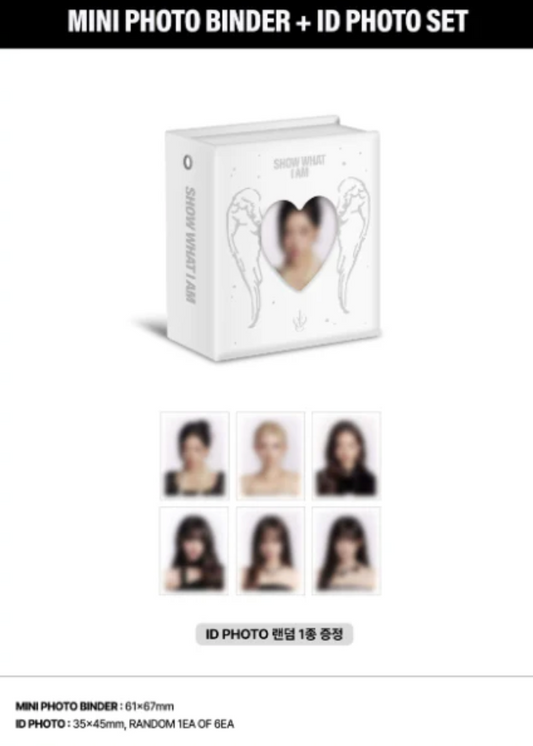 IVE - Show What I Am World Tour Official MD Mini Photo Binder + ID Photo Set