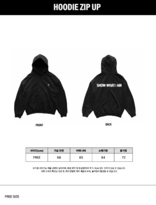 IVE - Show What I Am World Tour Official MD Hoodie Zip Up