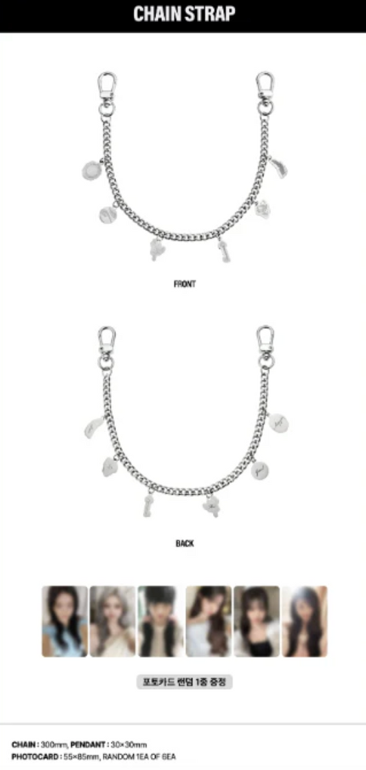 IVE - Show What I Am World Tour Official MD Chain Strap