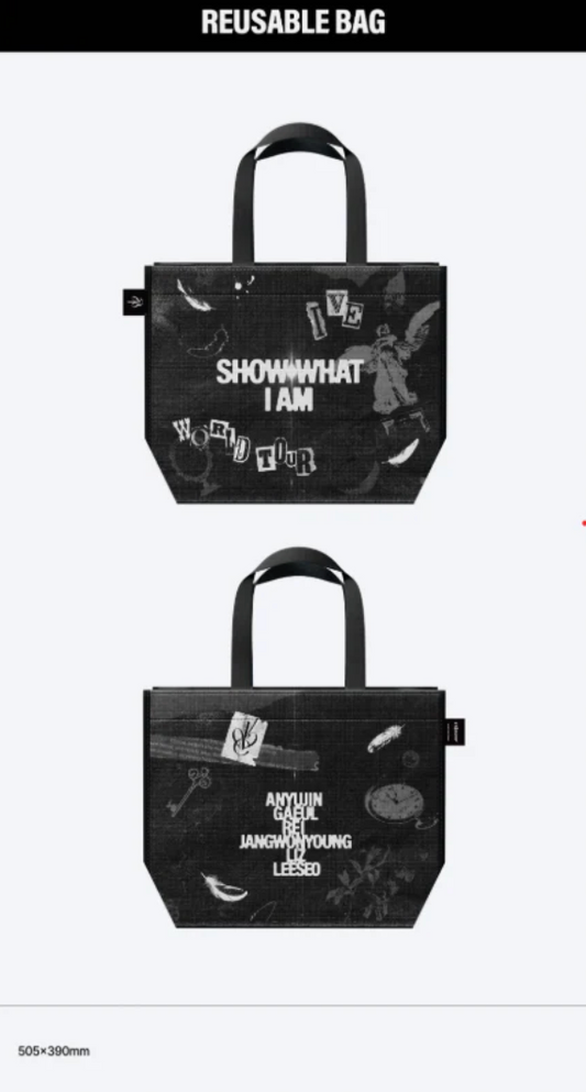 IVE - Show What I Am World Tour Official MD Reusable Bag