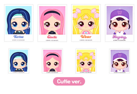 AESPA - Teenieping X Aespa Official MD Mini Photo Sticker Pack