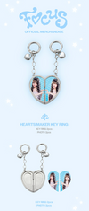 HEARTS2HEARTS - Focus 1st Mini Album Official MD Hearts Maker Keyring
