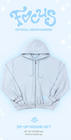 HEARTS2HEARTS - Focus 1st Mini Album Official MD Zip Up Hoodie Set
