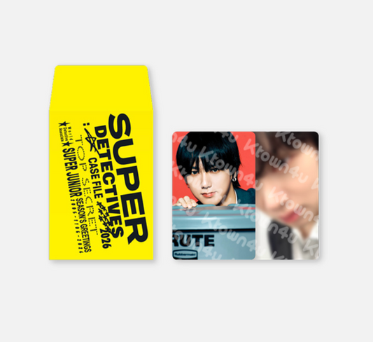 Super Junior - 2026 Sm Artist Season's Greetings Random Trading Card Set