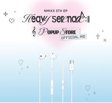 Nmixx - heavy serenade pop up store official MD Wired Earphones (USB-C)