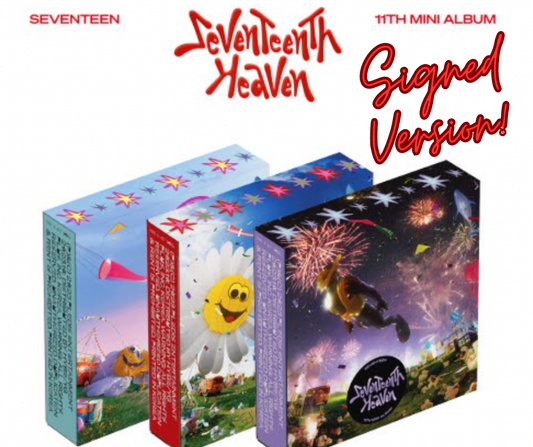 SEVENTEEN 11TH MINI ALBUM – SEVENTEENTH HEAVEN [SIGNIERTE VERSION]