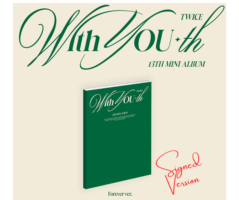 Twice 13th Mini Album With You-th Con POB Yes24 - DongSong Shop
