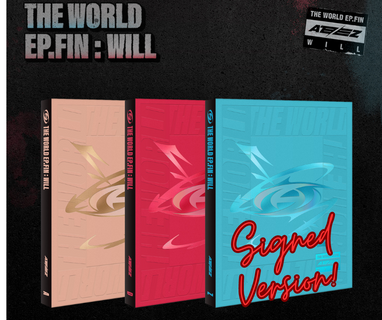 ATEEZ 2nd Album - The World Ep.Fin : Will - Signed Version – Kpop Omo