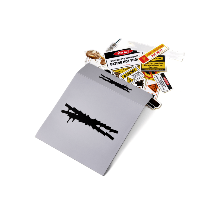 Lesserafim Sticker Le Sserafim - Le Sserafim Official MD Sticker Set – Kpop Omo