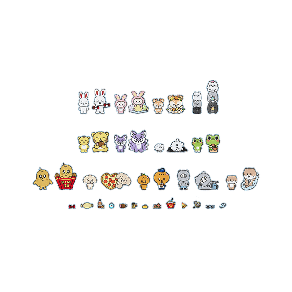 SEVENTEEN - Miniteen 2nd Official MD Sticker Set – Kpop Omo
