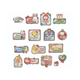 Seventeen - holiday with miniteen official md sticker set