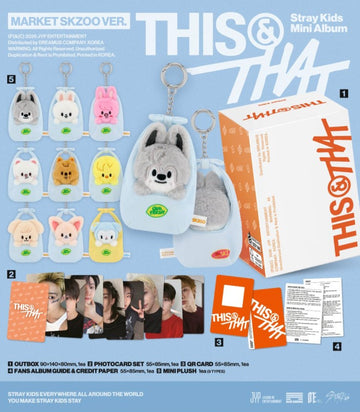 Stray Kids - This & That 19th Mini Album Market SKZOO Version