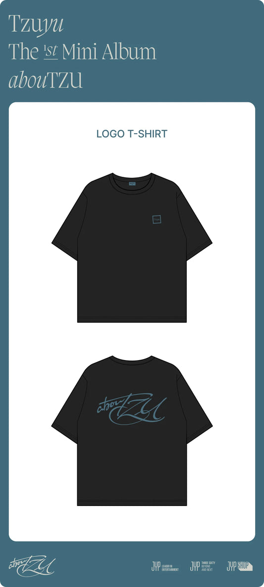 Twice Tzuyu 1st Mini Album- abouTZU Official MD Logo T-Shirt