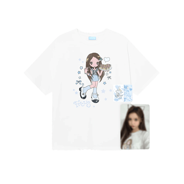 HEARTS2HEARTS - Focus 1st Mini Album Official MD T-Shirt Set
