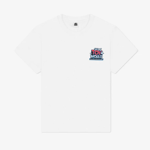 Stray kids - SKZ toy world fan connecting 2024 official md t-shirt white