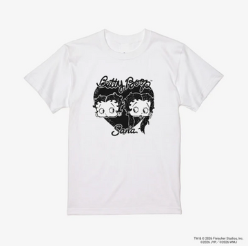Twice Sana - Betty Boop X Sana Official Md T-shirt (white)